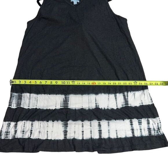 STUDIO 12 Grey Tie-Dye Tank Top Dress Size 2X - Picture 7 of 8